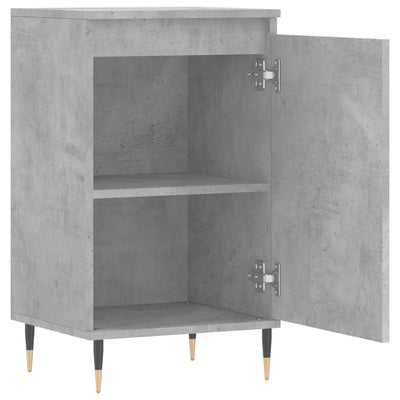 Senkit 2 kpl betoninharmaa 40x35x70 cm tekninen puu