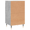 Senkit 2 kpl betoninharmaa 40x35x70 cm tekninen puu