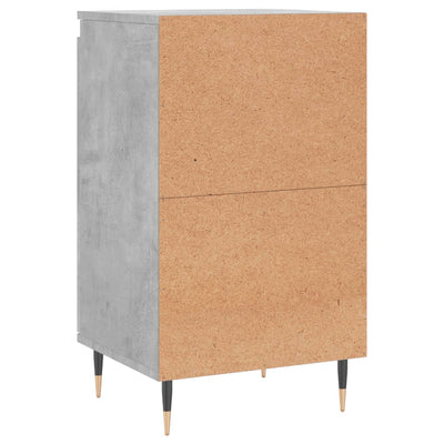Senkit 2 kpl betoninharmaa 40x35x70 cm tekninen puu