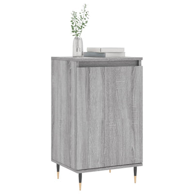 Senkit 2 kpl harmaa Sonoma 40x35x70 cm tekninen puu