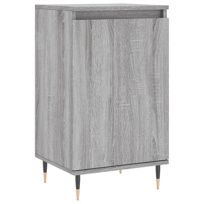 Senkit 2 kpl harmaa Sonoma 40x35x70 cm tekninen puu