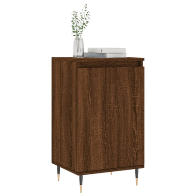Senkit 2 kpl ruskea tammi 40x35x70 cm tekninen puu