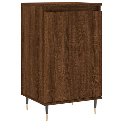 Senkit 2 kpl ruskea tammi 40x35x70 cm tekninen puu