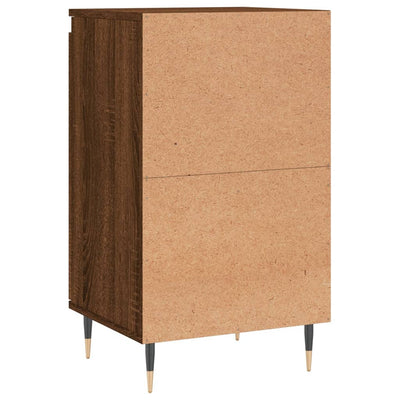 Senkit 2 kpl ruskea tammi 40x35x70 cm tekninen puu