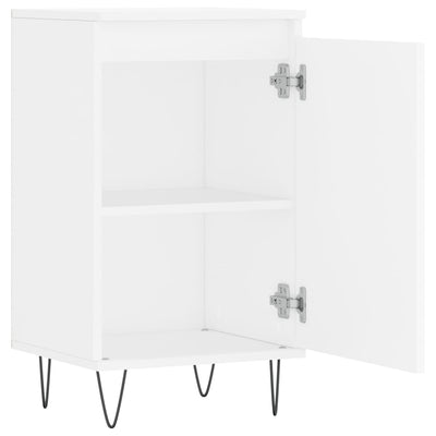 Senkit 2 kpl valkoinen 40x35x70 cm tekninen puu