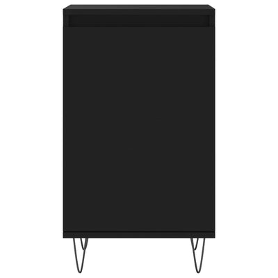 Senkit 2 kpl musta 40x35x70 cm tekninen puu