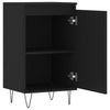Senkit 2 kpl musta 40x35x70 cm tekninen puu