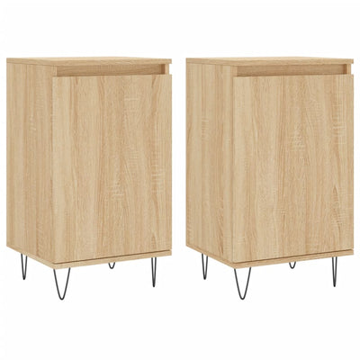 Senkit 2 kpl Sonoma tammi 40x35x70 cm tekninen puu
