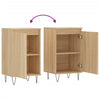 Senkit 2 kpl Sonoma tammi 40x35x70 cm tekninen puu