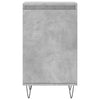Senkit 2 kpl betoninharmaa 40x35x70 cm tekninen puu