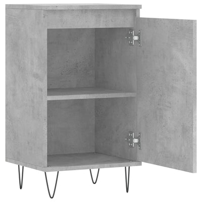 Senkit 2 kpl betoninharmaa 40x35x70 cm tekninen puu