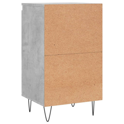 Senkit 2 kpl betoninharmaa 40x35x70 cm tekninen puu