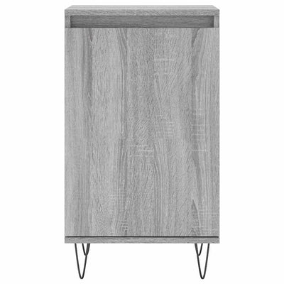 Senkki harmaa Sonoma 40x35x70 cm tekninen puu