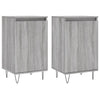 Senkit 2 kpl harmaa Sonoma 40x35x70 cm tekninen puu