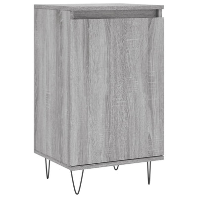 Senkit 2 kpl harmaa Sonoma 40x35x70 cm tekninen puu
