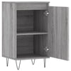 Senkit 2 kpl harmaa Sonoma 40x35x70 cm tekninen puu