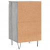Senkit 2 kpl harmaa Sonoma 40x35x70 cm tekninen puu