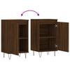 Senkit 2 kpl ruskea tammi 40x35x70 cm tekninen puu