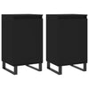 Senkit 2 kpl musta 40x35x70 cm tekninen puu