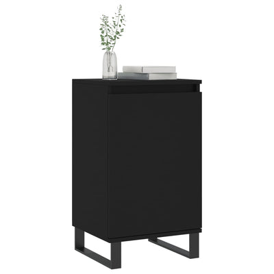 Senkit 2 kpl musta 40x35x70 cm tekninen puu