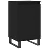 Senkit 2 kpl musta 40x35x70 cm tekninen puu
