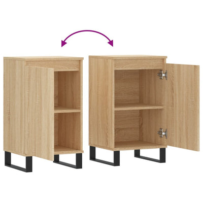 Senkit 2 kpl Sonoma tammi 40x35x70 cm tekninen puu