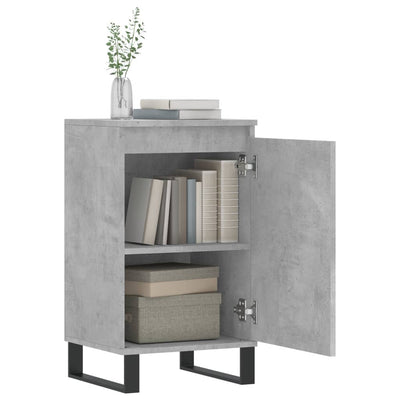 Senkit 2 kpl betoninharmaa 40x35x70 cm tekninen puu