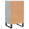 Senkit 2 kpl betoninharmaa 40x35x70 cm tekninen puu