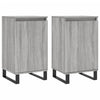 Senkit 2 kpl harmaa Sonoma 40x35x70 cm tekninen puu