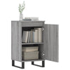 Senkit 2 kpl harmaa Sonoma 40x35x70 cm tekninen puu