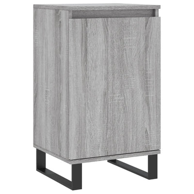 Senkit 2 kpl harmaa Sonoma 40x35x70 cm tekninen puu