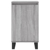 Senkit 2 kpl harmaa Sonoma 40x35x70 cm tekninen puu