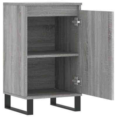 Senkit 2 kpl harmaa Sonoma 40x35x70 cm tekninen puu