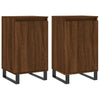 Senkit 2 kpl ruskea tammi 40x35x70 cm tekninen puu