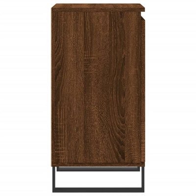 Senkit 2 kpl ruskea tammi 40x35x70 cm tekninen puu