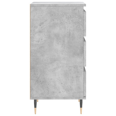 Senkki betoninharmaa 40x35x70 cm tekninen puu
