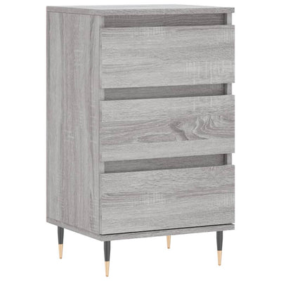 Senkki harmaa Sonoma 40x35x70 cm tekninen puu