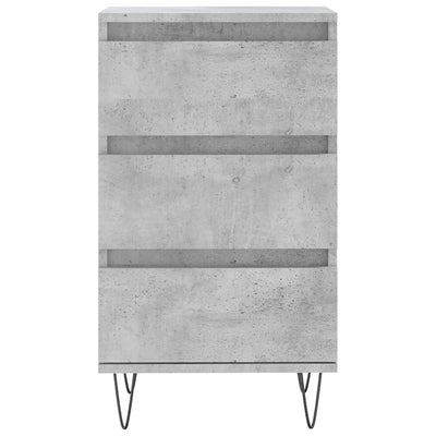 Senkki betoninharmaa 40x35x70 cm tekninen puu