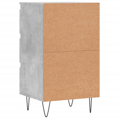 Senkki betoninharmaa 40x35x70 cm tekninen puu