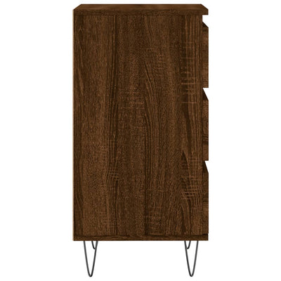 Senkki ruskea tammi 40x35x70 cm tekninen puu