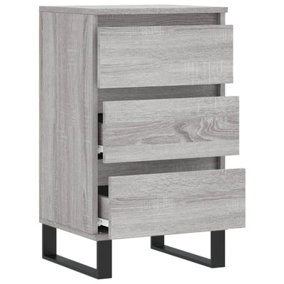 Senkki harmaa Sonoma 40x35x70 cm tekninen puu