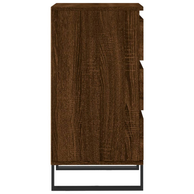 Senkki ruskea tammi 40x35x70 cm tekninen puu