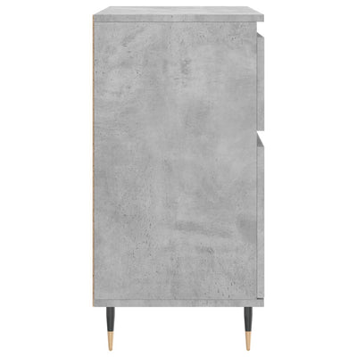Senkki betoninharmaa 60x35x70 cm tekninen puu