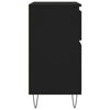 Senkki musta 60x35x70 cm tekninen puu