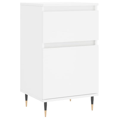 Senkit 2 kpl valkoinen 40x35x70 cm tekninen puu