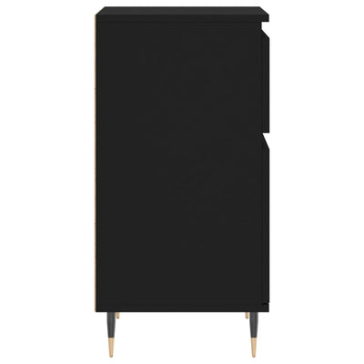 Senkit 2 kpl musta 40x35x70 cm tekninen puu