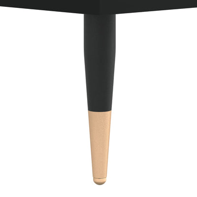 Senkit 2 kpl musta 40x35x70 cm tekninen puu