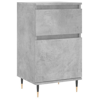 Senkit 2 kpl betoninharmaa 40x35x70 cm tekninen puu