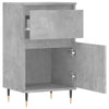 Senkit 2 kpl betoninharmaa 40x35x70 cm tekninen puu