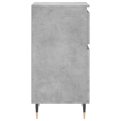 Senkit 2 kpl betoninharmaa 40x35x70 cm tekninen puu